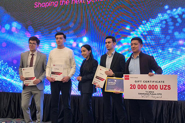 WIUT Team Wins 1st Place at the Uzbekistan Future CFO Competition
